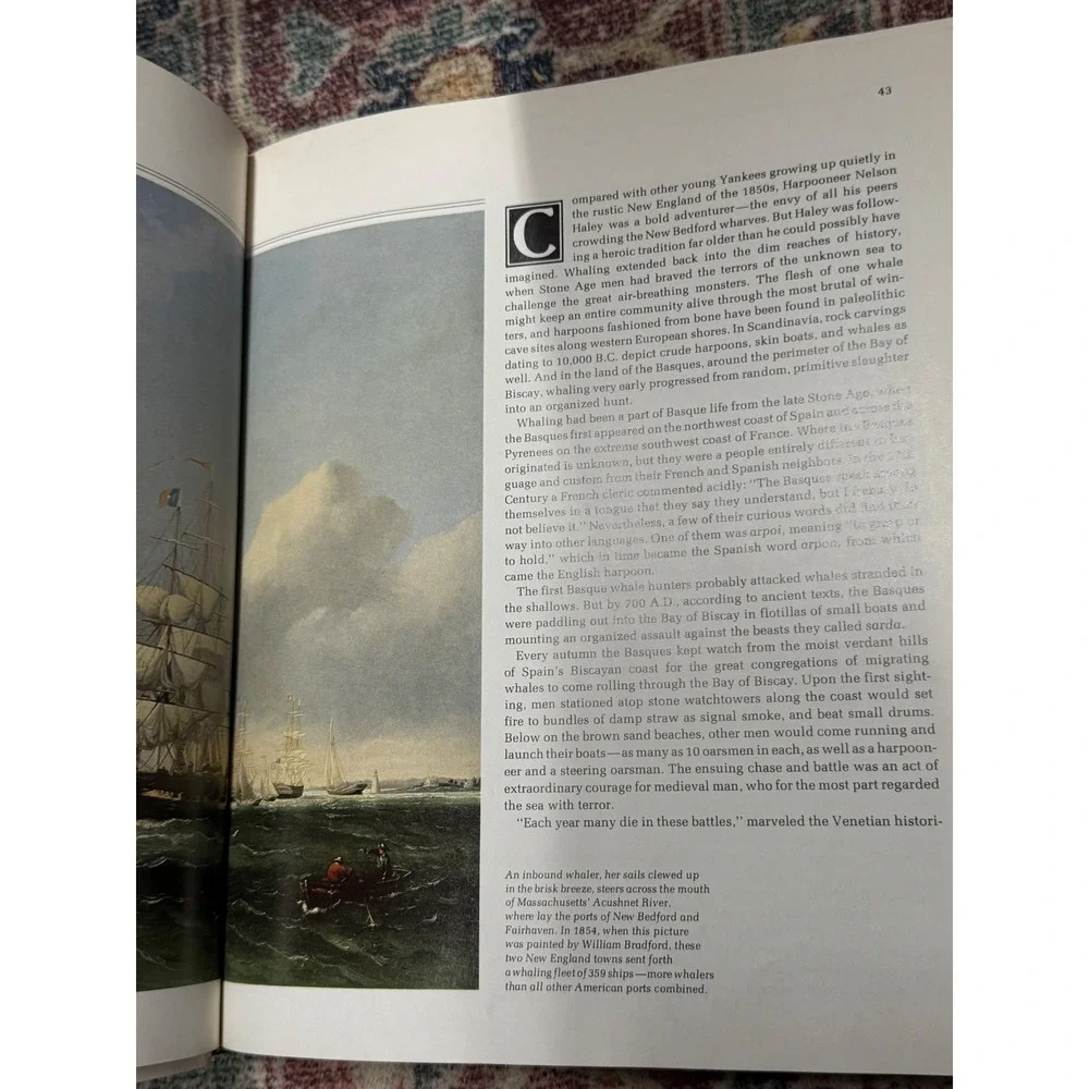 Time-Life The Whalers Seafarers Series Illustrated History Book‎ Nautical